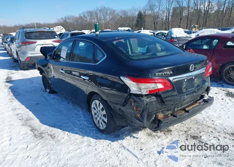2013 Nissan Sentra Sv из США, поврежденный, VIN 3N1AB7AP3DL780414
